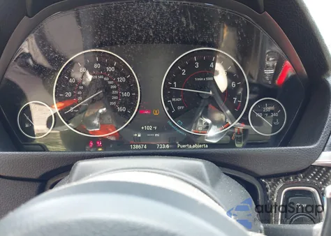 2015 BMW 435I xDrive from USA, damaged, VIN WBA3T7C51F5A36571